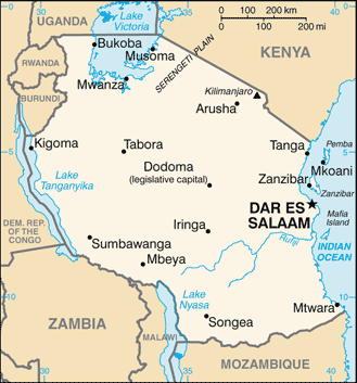 TanzaniaMap